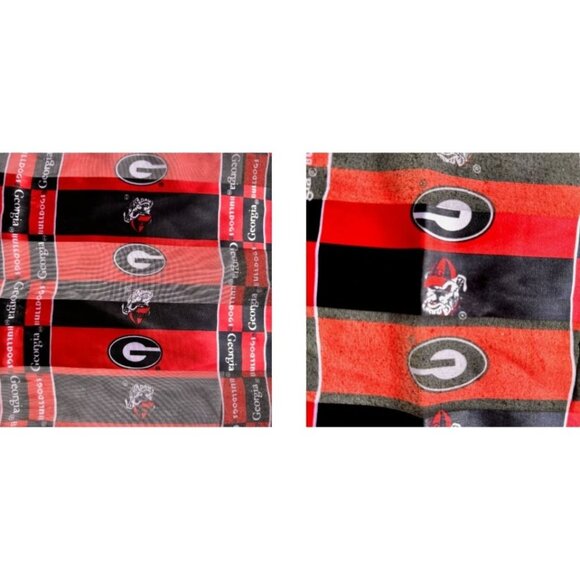 VTG University Georgia Scarf UGA Football Bulldogs Dawgs 58 in L x 12 in NWT - Picture 11 of 12